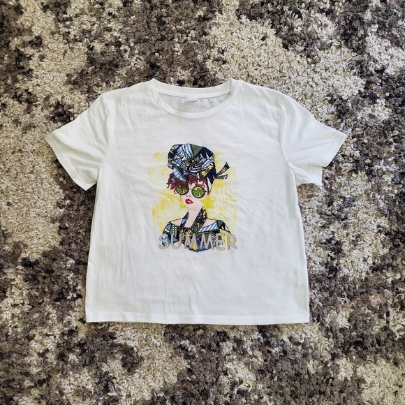 SHEIN Other - Girls's Graphic Tee Size 11/12 (large)